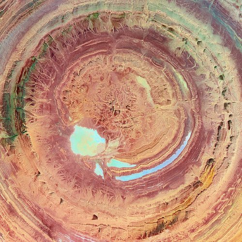Структура Ришат — загадочное око Земли Структура Ришат — загадочное око Земли