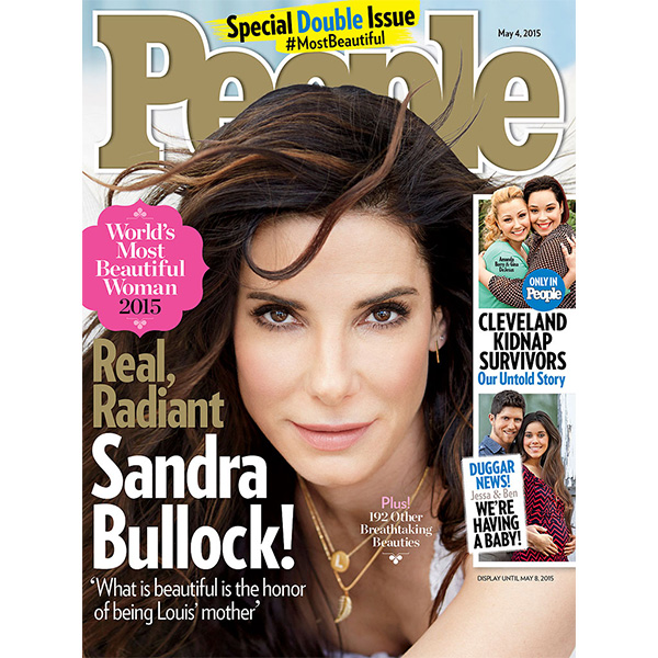 sandra bullock cover 768 Дженнифер Энистон – <br> самая красивая женщина мира <br> по версии People