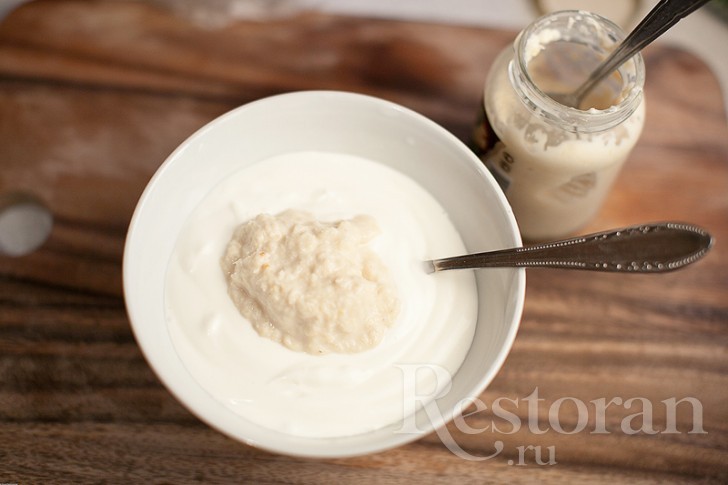 Соус для мяса с хреном