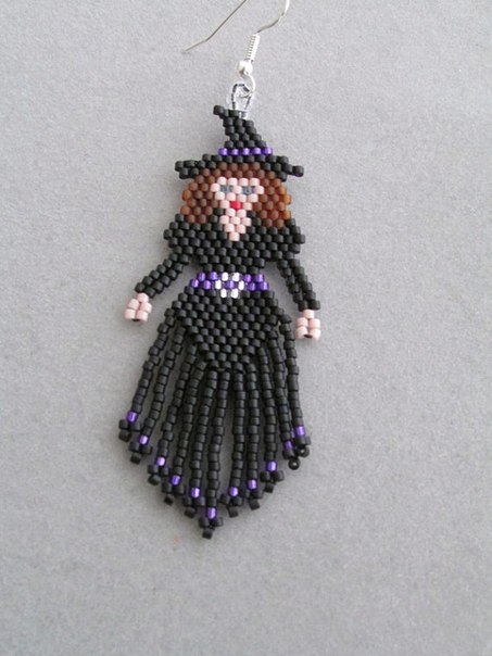 Серьги из бисера Серьги из бисера