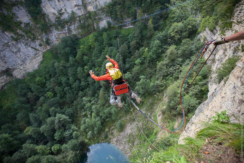 ropejumping36 Прыжок в Сухое озеро
