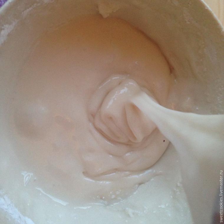 Способ приготовления правильной глазури для росписи пряников Способ приготовления правильной глазури для росписи пряников