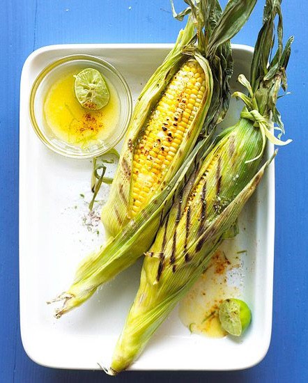Кукуруза с острым маслом вкусно, кукуруза, рецепт