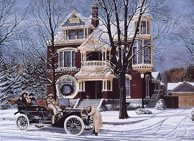 авто, художник, Ken Eberts