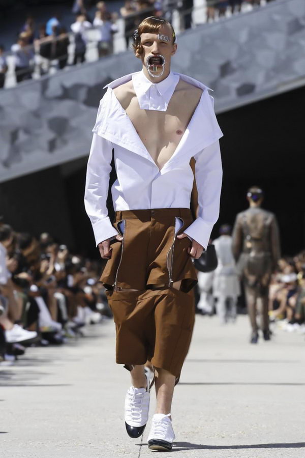 Мужская мода из Парижа или модельеры продолжают глумиться (15)