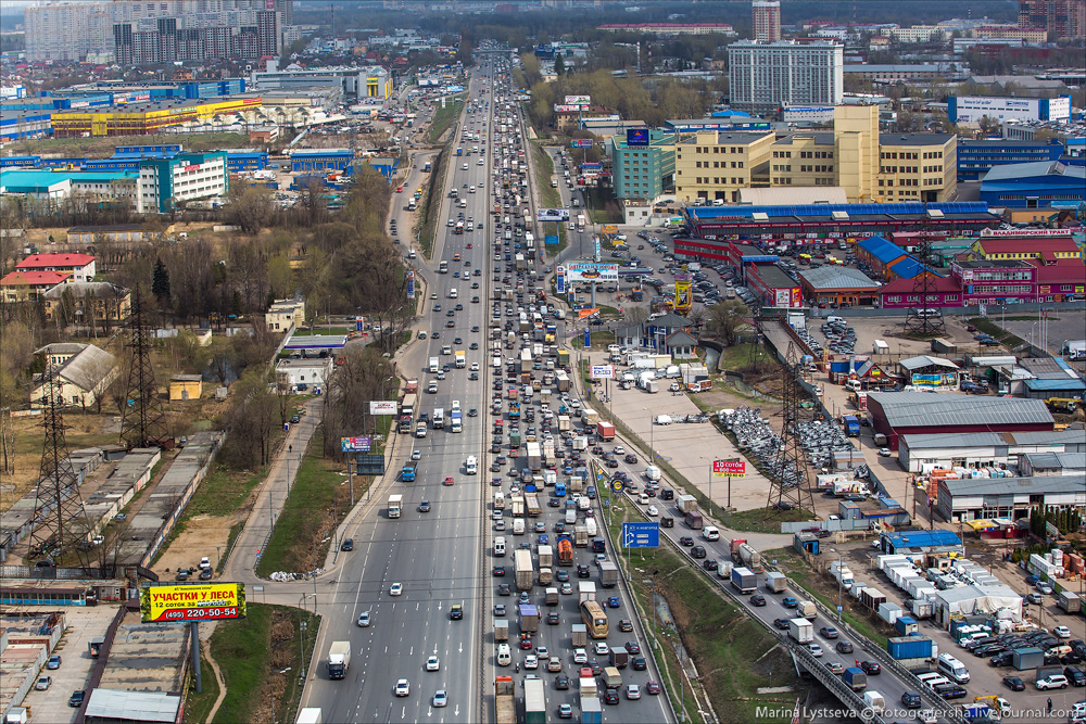 Пробки на МКАД 29.04.2015