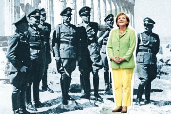 Spiegel опубликовал фото Ангелы Меркель с нацистами 
