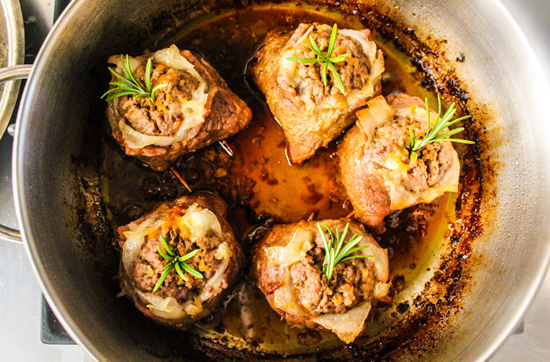 Мясные тюльпаны – идеальное блюдо к весеннему столу