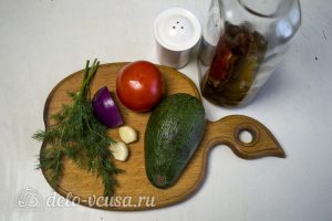 Гуакамоле с помидорами: Ингредиенты Гуакамоле с помидорами: Ингредиенты