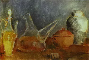 Пабло Пикассо. Стеклянная посуда. 1906