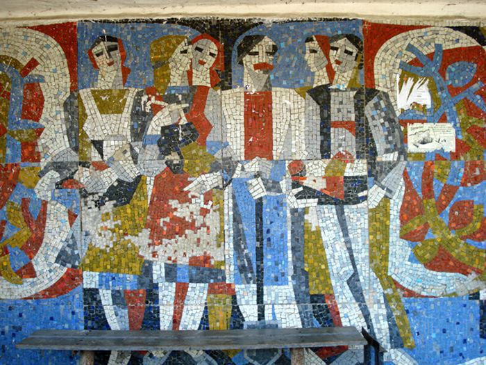 мозайка, СССР, художник