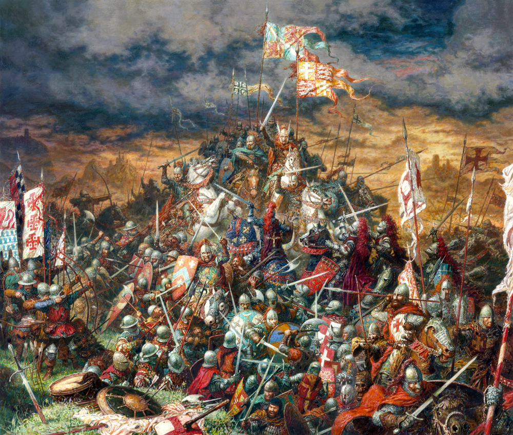 Битва Александра Невского со шведами