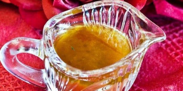 Французская заправка для салата Французская заправка для салата