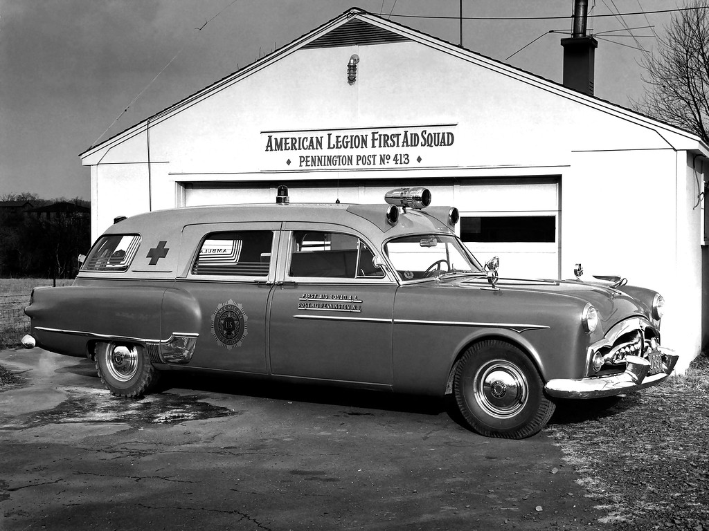 16. Henney-Packard 300 Ambulance (2413-5194) '1951 катафалк, скорая, универсал