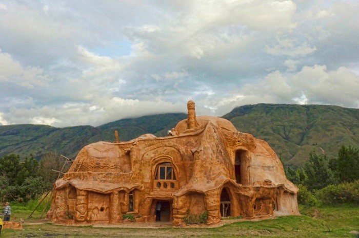 Терракотовый дом в мире, достопримечательност, колумбия