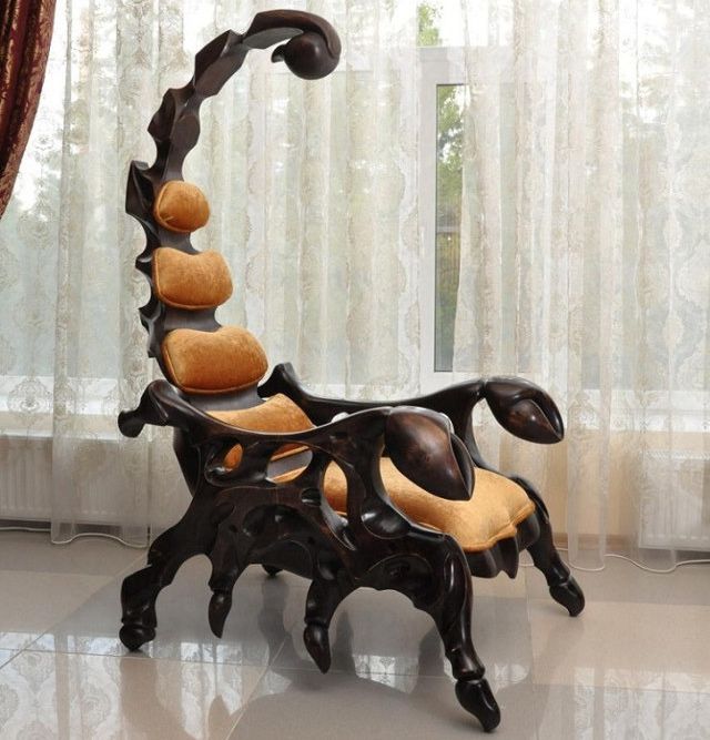 Оригинальные дизайнерские кресла и стулья фото