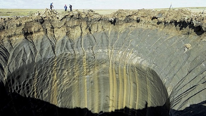 Удивительные и опасные кратеры Сибири