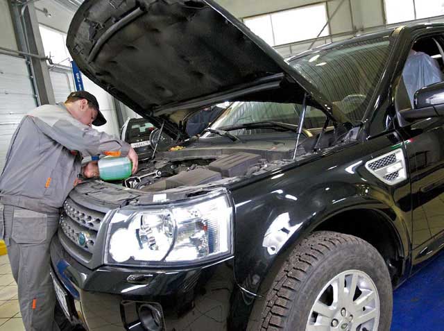 Техническое обслуживание (ТО) Land Rover