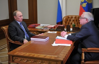 Президент России Владимир Путин и уполномоченный по правам человека Владимир Лукин