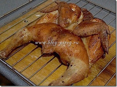 цыпленок табака в духовке