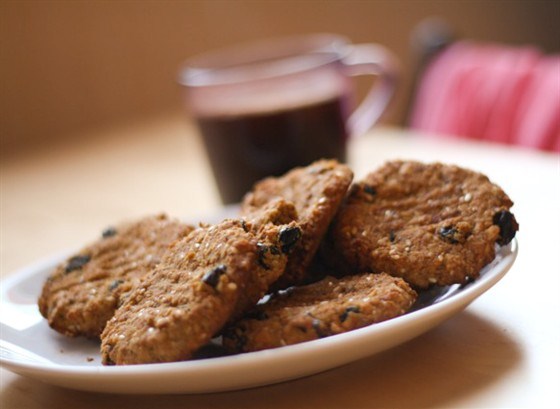 Кукурузное печенье с миндалем рецепт с фото