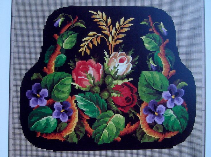берлинскаяA Berlin woolwork purse pattern <a href= берлинская