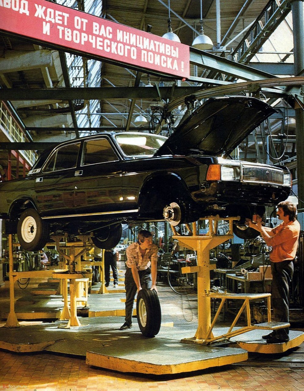 Конвейер ГАЗа, 1983 газ 3102, история модели, ошибки
