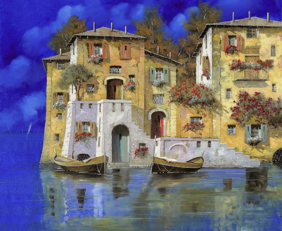 Художник Guido Borelli. Там ждёт тебя твой старый дом