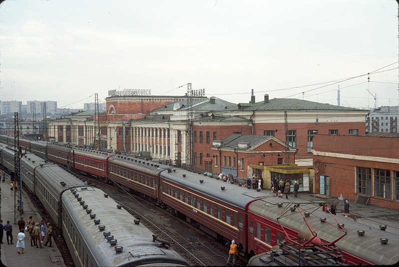 СССР из окна поезда в 1975 году