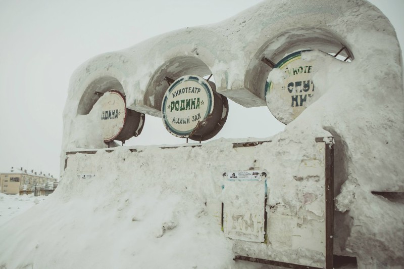  Воркута - частичка советского союза застывшая навсегда  Воркута, россия, снег