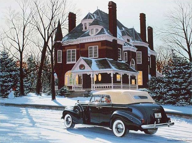 авто, художник, Ken Eberts