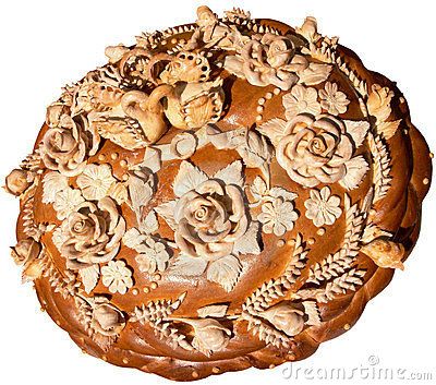 Ukrainian Wedding Bread Design: 