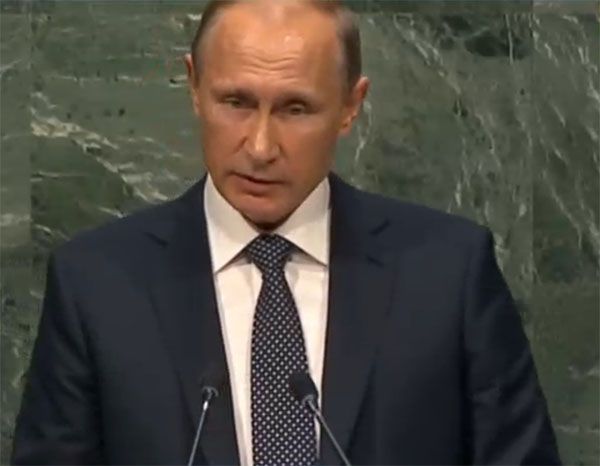 Выступление Владимира Путина на юбилейной ГА ООН