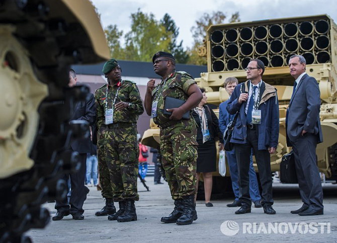 Военная техника России на выставке в Нижнем Тагиле