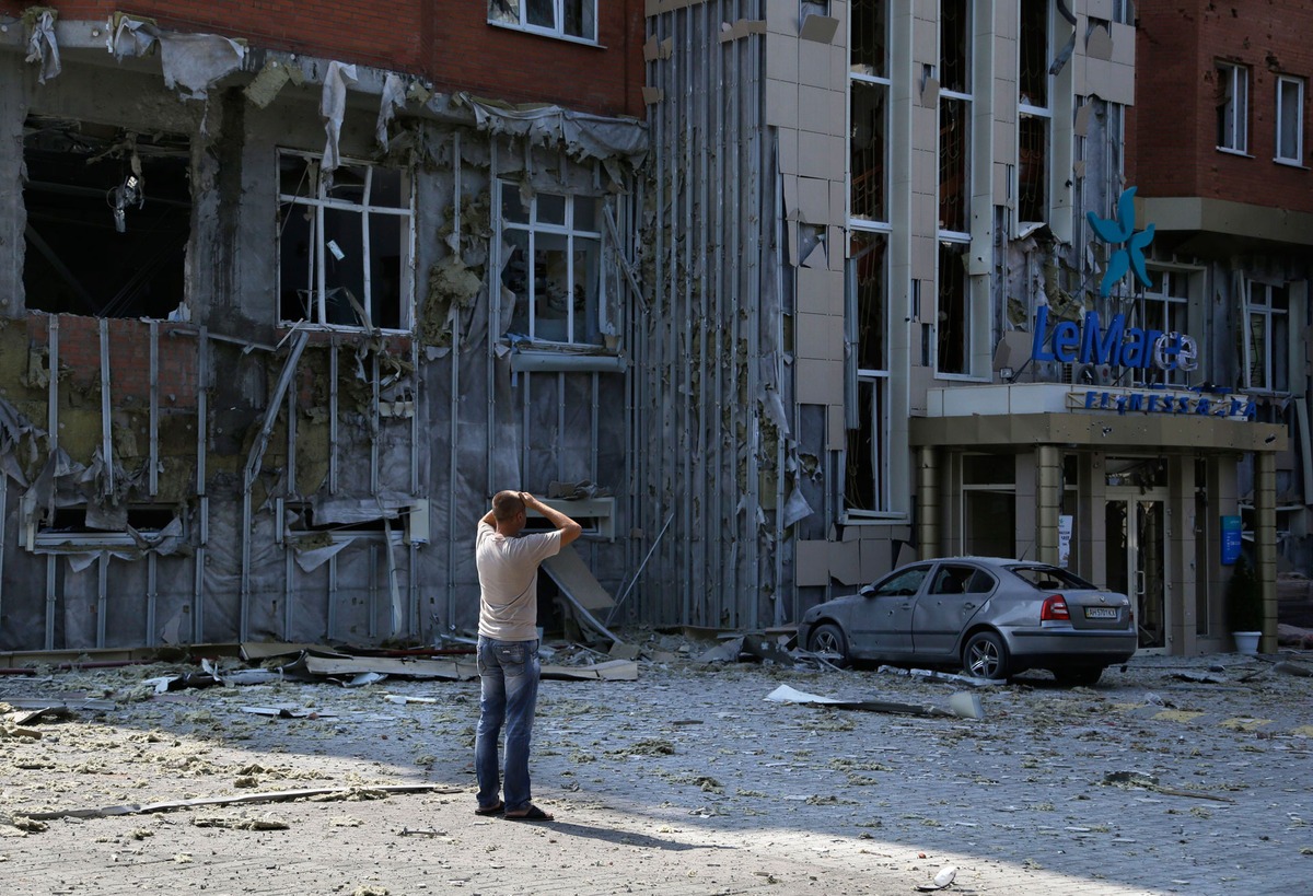 Donetsk-Shelling