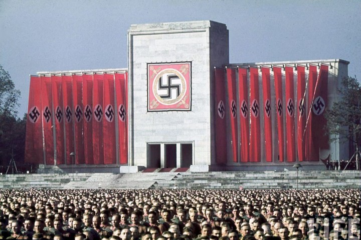 Нацистская Германия в цвете. 1930г германия, фашизм
