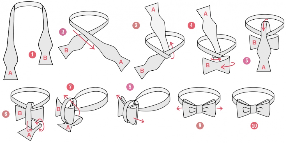 7 способов красиво завязать галстук