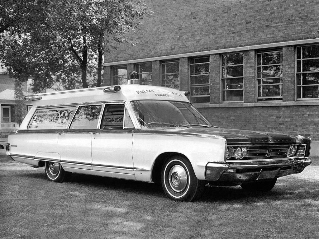36. Renaud Chrysler Ambulance (BC1-L) '1966 катафалк, скорая, универсал