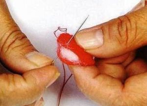 Олень из фетра 10