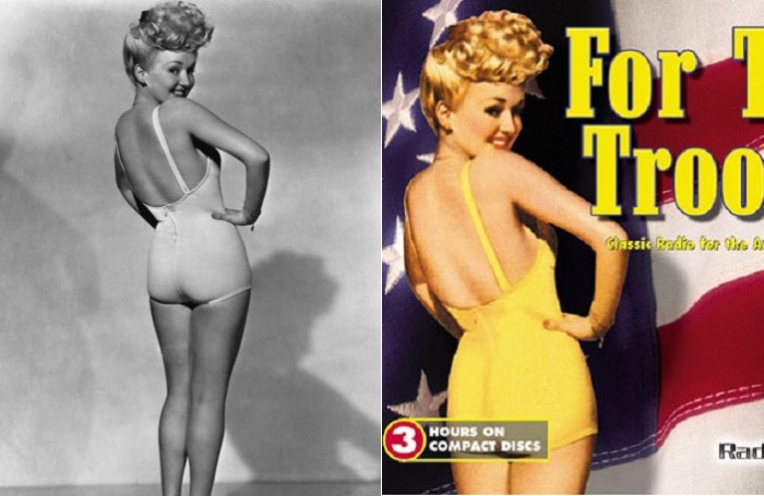 Betty Grable - самая знаменитая пинап-девушка 1940-х гг. Betty Grable - самая знаменитая пинап-девушка 1940-х гг.