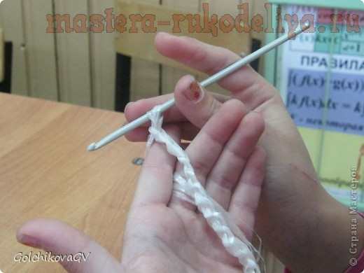 Вяжем ручки для мочалок Вяжем ручки для мочалок