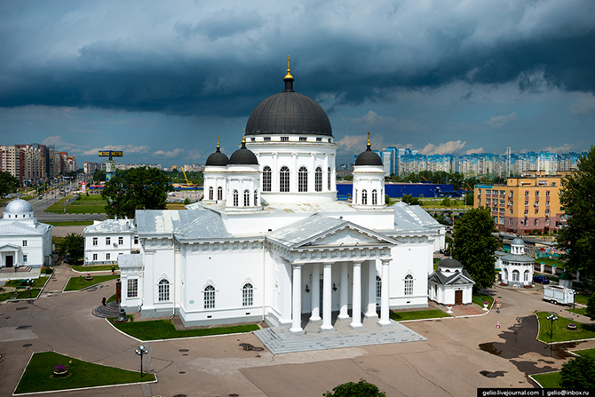 Нижний Новгород с высоты