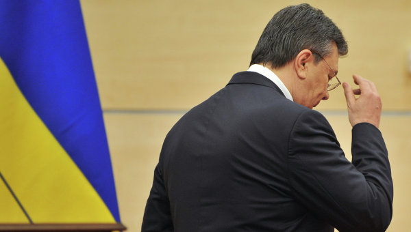 Отстраненный от должности президента Украины Виктор Янукович. Архивное фото Аналитик: Порошенко боится пойти по пути Януковича