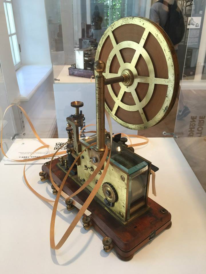 3. Телеграфный аппарат Ericsson, 1885 год. 3. Телеграфный аппарат Ericsson, 1885 год. история, музеи, телефоны