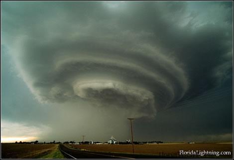 23 самых необычных природных явления Supercell Thunderstorm 23 самых необычных природных явления