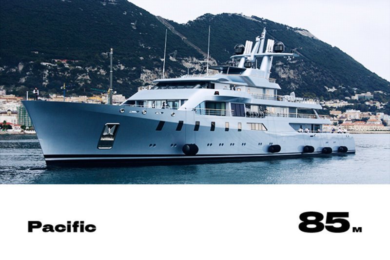 14. Pacific 14. Pacific forbes, богатство, миллиардер, рейтинг, роскошная жизнь, россия, яхта