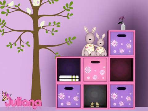 Cute Cube Cabinets by Juliana