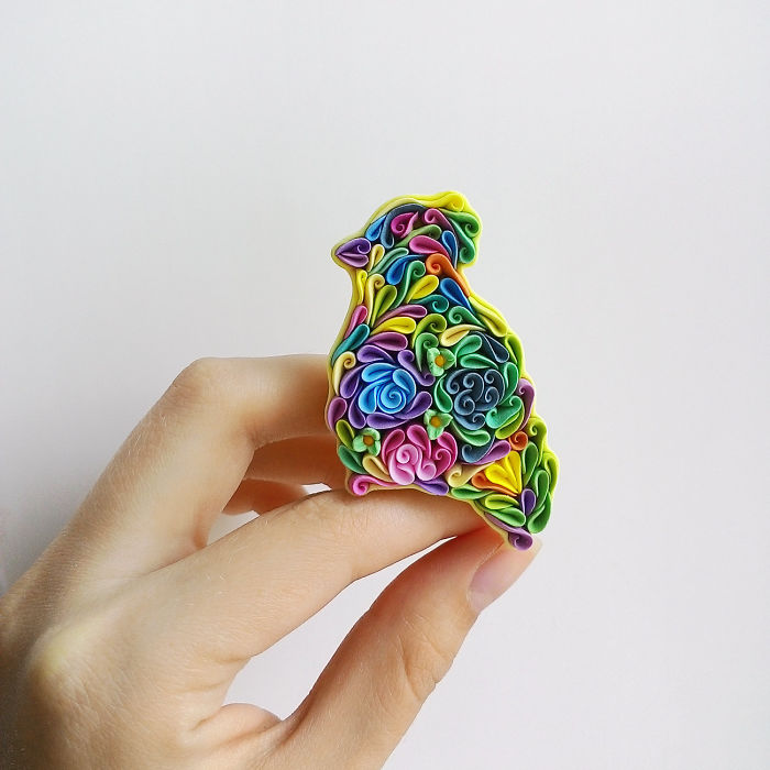 I Make Jewelry From Polymer Clay In Unusual Style