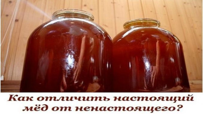Как отличить настоящий мёд от ненастоящего?