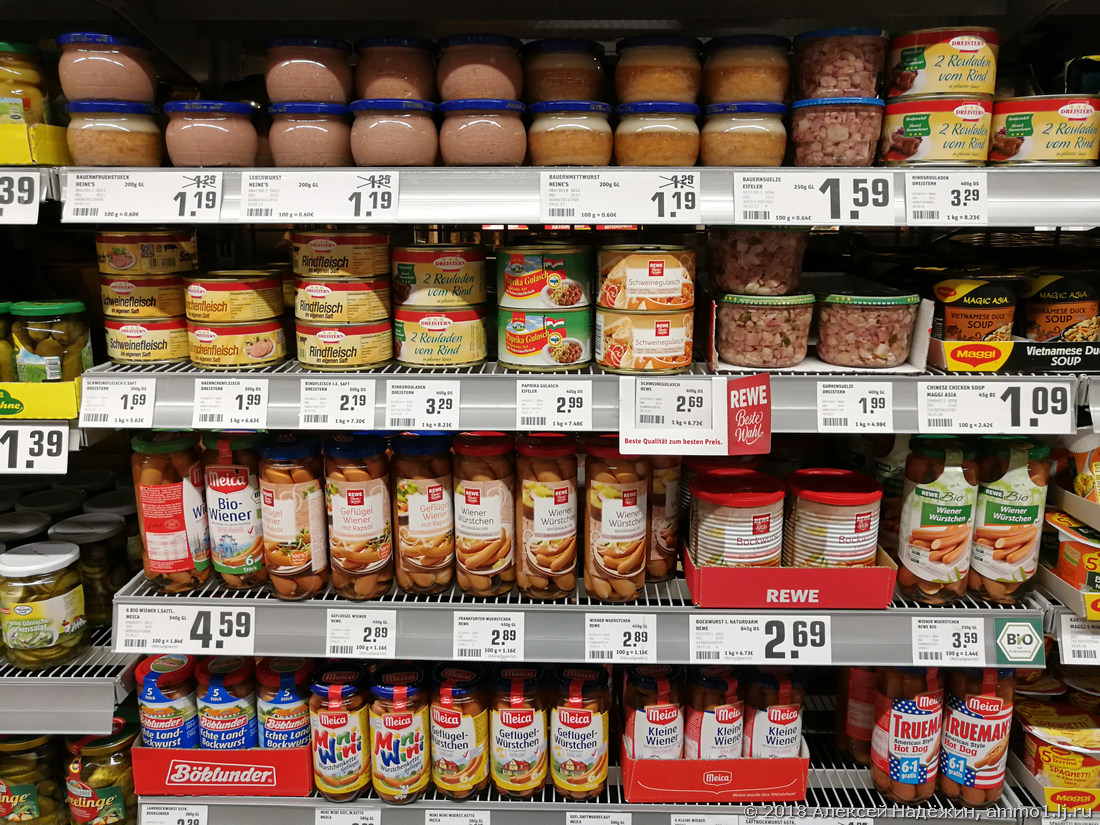 Радикальное отличие  российских и европейских супермаркетов
